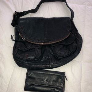 Authentic Lucky Brand Purse & Fossil Wallet